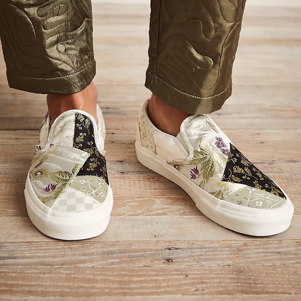 Vans Brocade Slip On Sneakers